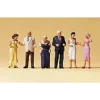 Preiser 10436 HO Wedding Formal Guests Figures (Set of 6) - Your Source for Gaming Essentials* Trains