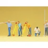 Preiser 10512 HO Working Surveyors Figures with Accessories (Set of 5) - Your Source for Gaming Essentials* Trains