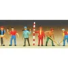 Preiser 79030 N Road Construction Workers Figures (Set of 6) - Your Source for Gaming Essentials* Trains