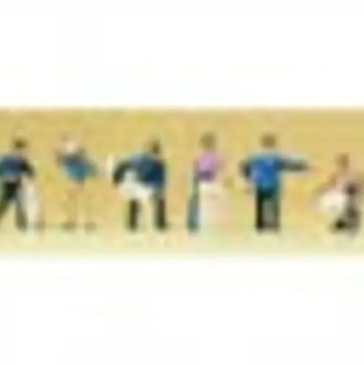 Preiser 79019 N Standing Passers-By Figures (Set of 6) - Your Source for Gaming Essentials* Trains