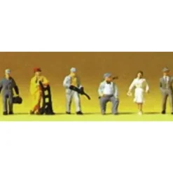 Preiser 79201 N US Railroad Workers and Travelers Figures (Set of 6) - Your Source for Gaming Essentials* Trains
