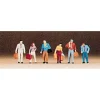 Preiser 79018 N Walking Passengers Figures (Set of 6) - Your Source for Gaming Essentials* Trains