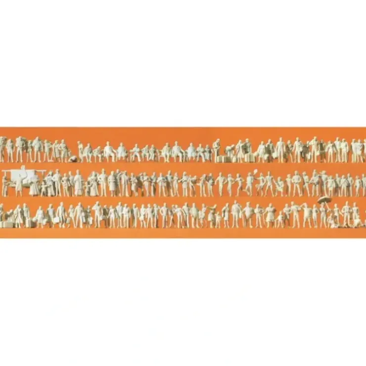 Preiser 79006 N Walking People Figures (Set of 125) - Your Source for Gaming Essentials* Trains