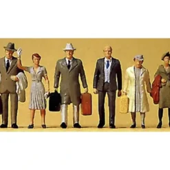 Preiser 65317 O Standing Passenger Figures (Set of 6) - Your Source for Gaming Essentials* Trains