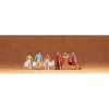 Preiser 88515 Z People Shopping Figures (Set of 6) - Your Source for Gaming Essentials* Trains
