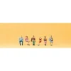 Preiser 88525 Z Seated Passengers Figures (Set of 6) - Your Source for Gaming Essentials* Trains