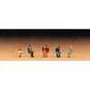 Preiser 88521 Z Traveling Seated Passenger Figures (Set of 6) - Your Source for Gaming Essentials* Trains