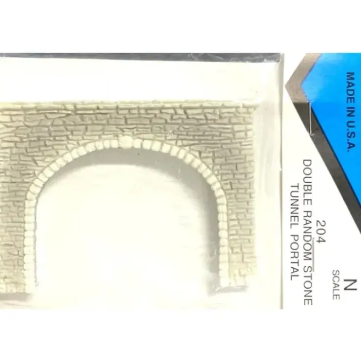 Pre-Size 204 Double Random Stone Tunnel Portal - Your Source for Gaming Essentials* Trains