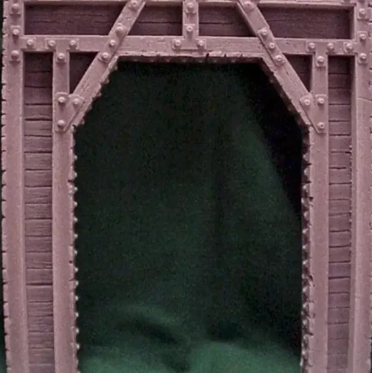 Pre-Size 801 G Tunnel Portal - Timber 11-5/8 x 12-3/4in - Your Source for Gaming Essentials* Trains