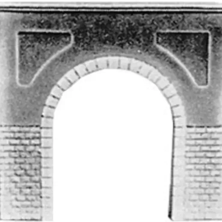 Pre-Size 483-205 Single Track Tunnel Portal Cut Stone 2-3/4 x 2-3/4 6.9 x 6.9cm - Your Source for Gaming Essentials* Trains