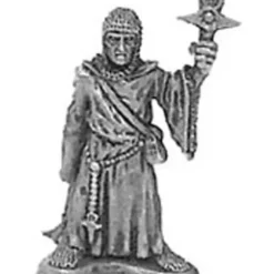 Tabletop Miniatures>Priest #03-032 Classic Ral Partha Fantasy RPG Metal Figure - Your Source for Gaming Essentials