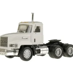 Promotex 15263 HO Herpa White Mack Short CH 603 Truck W/Short Chassis Truck - Your Source for Gaming Essentials* Trains
