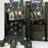 Dice>Q-Workshop Call of Cthulhu Dice Set Black with GlowNDark Etches (7 Piece Set) - Your Source for Gaming Essentials