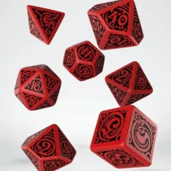 Dice>Q-Workshop Call of Cthulhu - The Outer Gods Dice Set Nyarlathotep (7 Pieces) - Your Source for Gaming Essentials