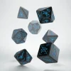 Dice>Q-Workshop Ingress Dice Set: Resistance (7 Piece Set) - Your Source for Gaming Essentials