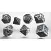 Dice>Q-Workshop Metal Dice Set, 7 Polyhedral Dice - Steampunk - Your Source for Gaming Essentials