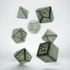 Dice>Q-Workshop Nuke Dice Set GlowNDark Revised (7 Piece Set) - Your Source for Gaming Essentials