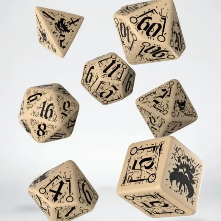 Dice>Q-Workshop Pathfinder Council of Thieves Dice Set (7 Piece Set) - Your Source for Gaming Essentials