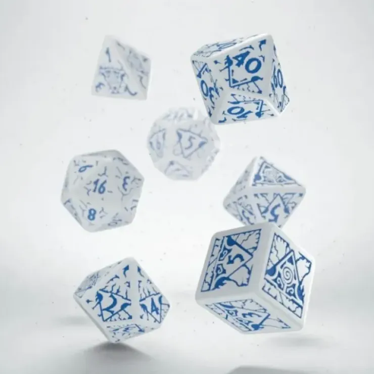 Dice>Q-Workshop Pathfinder Reign of Winter Dice Set (7 Piece Set) - Your Source for Gaming Essentials