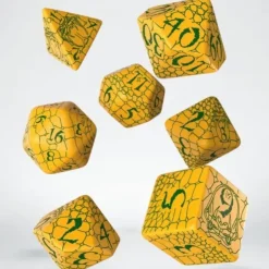 Dice>Q-Workshop Pathfinder Serpents Skull Dice Set (7 Piece Set) - Your Source for Gaming Essentials