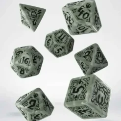 Dice>Q-Workshop Pathfinder Tyrant Grasp RPG Dice Set (7 Piece Polyhedral Dice Set) - Your Source for Gaming Essentials