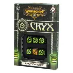 Dice>Q-Workshop Warmachine Cryx Faction Dice Set (6 Piece Set) - Your Source for Gaming Essentials