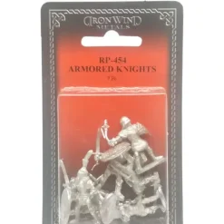 Ral Partha Armored Knights (7 Pieces) #RP-454 Unpainted Metal Miniature Figures - Your Source for Gaming Essentials* Tabletop Miniatures