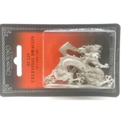 Tabletop Miniatures>Ral Partha Celestial Dragon #01-129 Unpainted Classic Fantasy RPG Metal Figure - Your Source for Gaming Essentials
