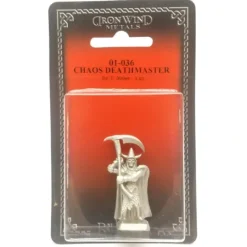 Tabletop Miniatures>Ral Partha Chaos Deathmaster #01-036 Unpainted Classic Fantasy RPG Metal Figure - Your Source for Gaming Essentials