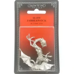 Tabletop Miniatures>Ral Partha Jabberwock #01-095 Unpainted Classic Fantasy RPG D&D Metal Figure - Your Source for Gaming Essentials
