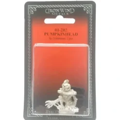 Tabletop Miniatures>Ral Partha Pumpkin Head #01-202 Unpainted Classic Fantasy RPG D&D Metal Figure - Your Source for Gaming Essentials