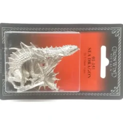 Tabletop Miniatures>Ral Partha Sea Dragon #01-151 Unpainted Classic Fantasy RPG D&D Metal Figure - Your Source for Gaming Essentials