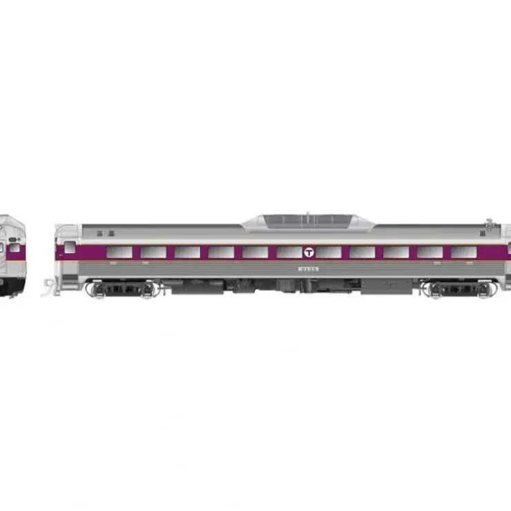 Rapido Trains 16563 HO Massachusetts Bay Transportation Budd RDC-1 No Number - Your Source for Gaming Essentials* Trains