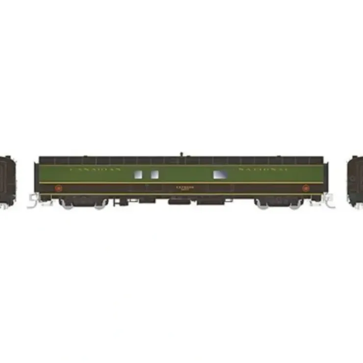 Rapido Trains 506502 N Canadian National 73' Smooth Side Baggage-Express #9280 - Your Source for Gaming Essentials* Trains