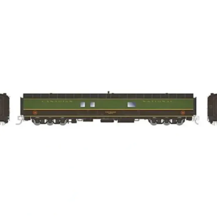 Rapido Trains 506506 N Canadian National 73' Smooth Side Baggage-Express #9173 - Your Source for Gaming Essentials* Trains