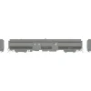 Rapido Trains 506011 N Chicago, Burlington & Quincy 73' Smooth Side Baggage #991 - Your Source for Gaming Essentials* Trains