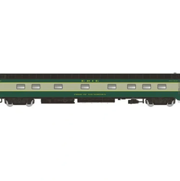 Rapido Trains 504024 N Erie 10-5 Sleeper,Partial Skirting "Pride of Youngstown" - Your Source for Gaming Essentials* Trains
