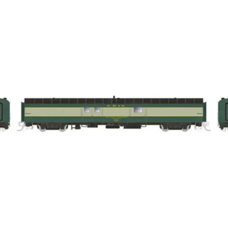 Rapido Trains 506021 N Erie 73' Smooth Side Baggage-Express #202 - Your Source for Gaming Essentials* Trains