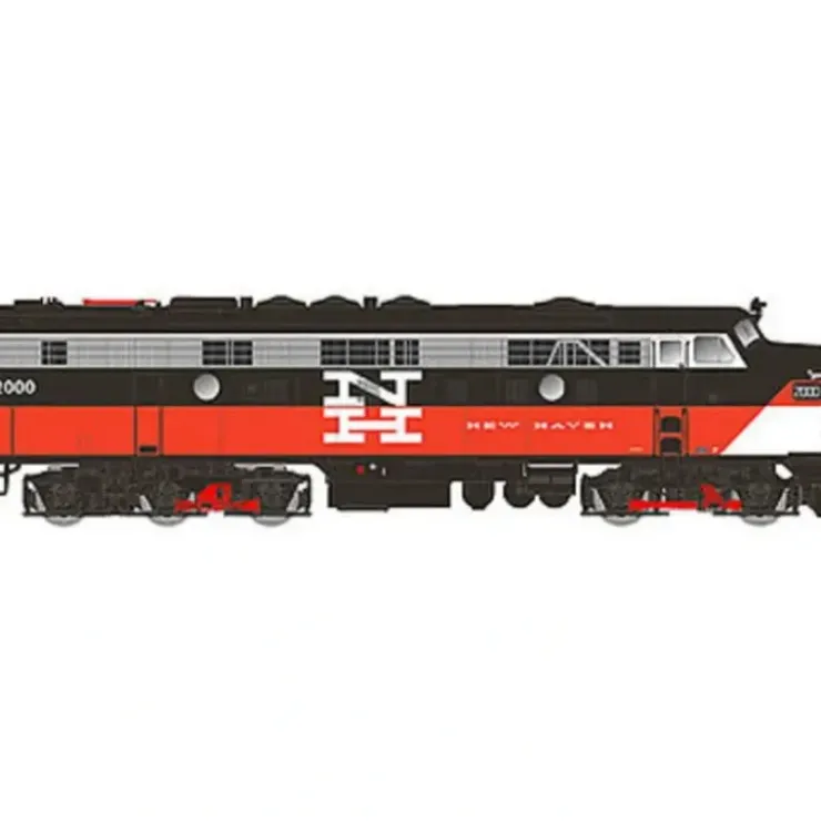 Rapido Trains 15007 N New Haven EMD FL9 with DCC #2025 - Your Source for Gaming Essentials* Trains