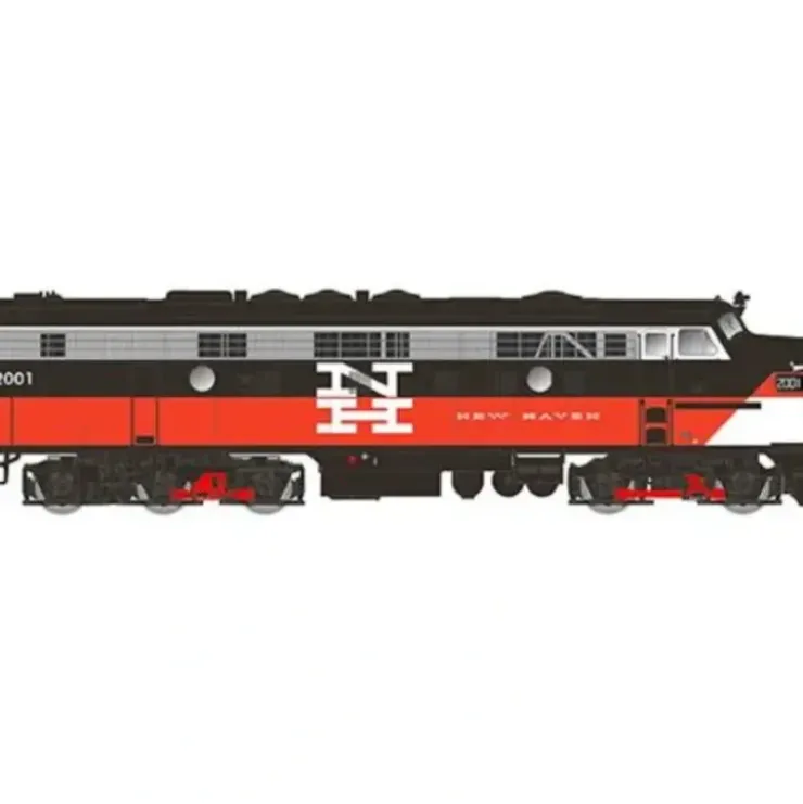 Rapido Trains 15509 N New Haven EMD FL9 with LokSound & DCC #2001 - Your Source for Gaming Essentials* Trains