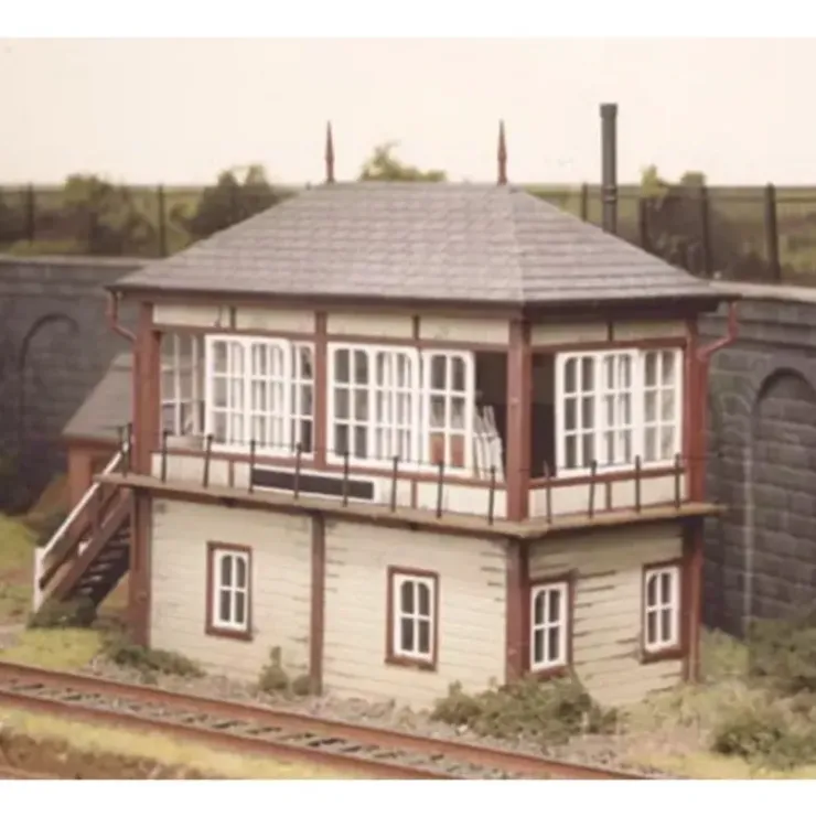 Ratio 536 HO Midlands Signal Box Kit - Your Source for Gaming Essentials* Trains