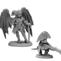 Tabletop Miniatures>ReaperCon 2020 Pirate Sophie and Despicatus #04037 (#01668) Unpainted Figures - Your Source for Gaming Essentials