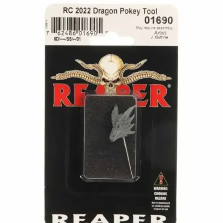 Tabletop Miniatures>ReaperCon 2022 Pokey Tool - Dragon Bust - Your Source for Gaming Essentials