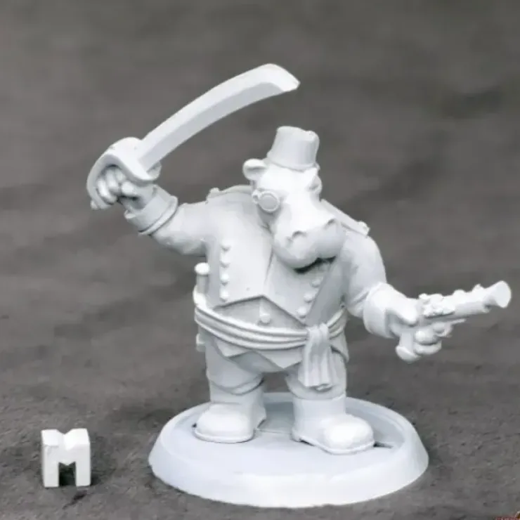 Tabletop Miniatures>Reaper Miniatures Admiral Gnoph #50345 Chronoscope Unpainted Metal Figure - Your Source for Gaming Essentials