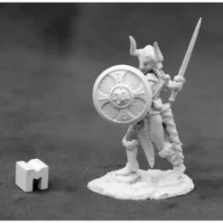 Reaper Miniatures Alena Frostblade, Female Barbarian #03931 Unpainted Metal - Your Source for Gaming Essentials* Tabletop Miniatures