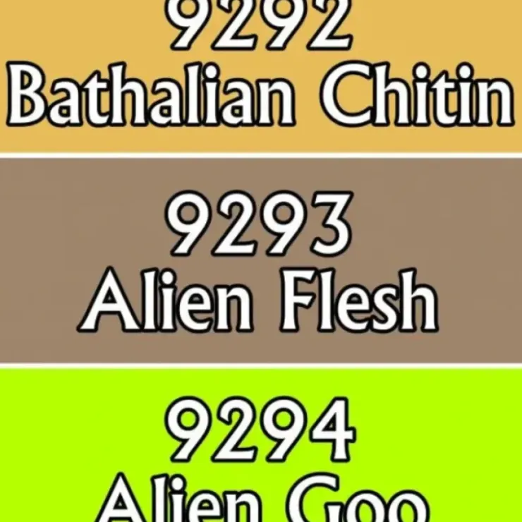 Tabletop Miniatures>Reaper Miniatures Alien Colors I #09798 Master Series Triads 3 Pack .5oz Paint - Your Source for Gaming Essentials