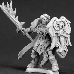 Reaper Miniatures Almaran the Gold, Paladin w/ Flaming Sword #03292 Dark Heaven - Your Source for Gaming Essentials* Tabletop Miniatures
