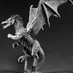 Tabletop Miniatures>Reaper Miniatures Amber Dragon #02457 Dark Heaven Legends Unpainted Metal Figure - Your Source for Gaming Essentials