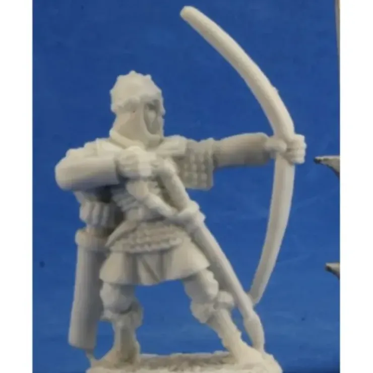 Tabletop Miniatures>Reaper Miniatures Anhurian Bowman (3) #77358 Bones Unpainted Plastic Mini Figure - Your Source for Gaming Essentials