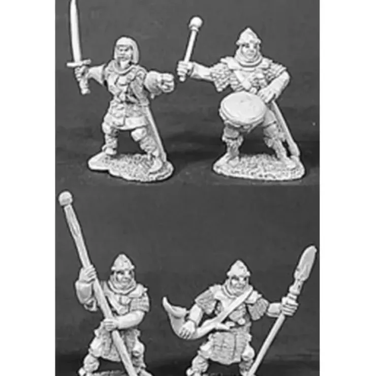Tabletop Miniatures>Reaper Miniatures Anhurian Comm& 4P 06051 Dark Heaven Army Packs Unpainted Mini - Your Source for Gaming Essentials